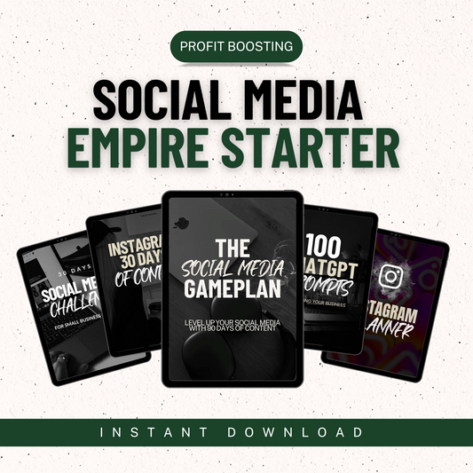 The Social Media Empire Starter